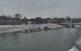 Kraków widok na Most Grunwaldzki - 31-01-2026 06:36