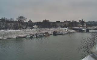 Kraków widok na Most Grunwaldzki - 31-01-2026 06:44