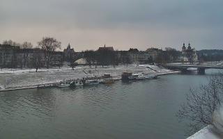 Kraków widok na Most Grunwaldzki - 31-01-2026 06:59