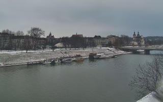 Kraków widok na Most Grunwaldzki - 31-01-2026 07:14