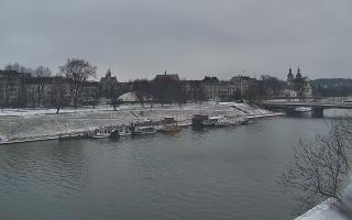 Kraków widok na Most Grunwaldzki - 31-01-2026 07:22