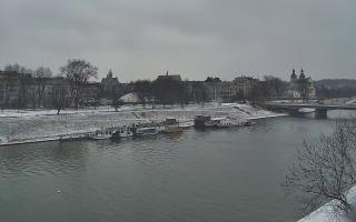 Kraków widok na Most Grunwaldzki - 31-01-2026 08:23