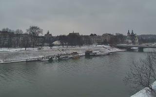 Kraków widok na Most Grunwaldzki - 31-01-2026 08:30