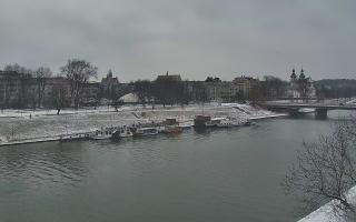 Kraków widok na Most Grunwaldzki - 31-01-2026 08:38