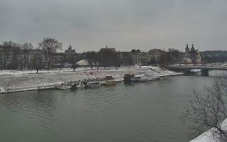 Kraków widok na Most Grunwaldzki - 31-01-2026 08:53