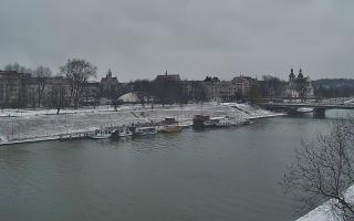 Kraków widok na Most Grunwaldzki - 31-01-2026 09:01