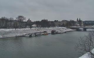 Kraków widok na Most Grunwaldzki - 31-01-2026 09:08