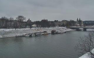Kraków widok na Most Grunwaldzki - 31-01-2026 09:16