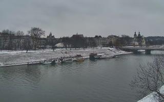 Kraków widok na Most Grunwaldzki - 31-01-2026 09:23