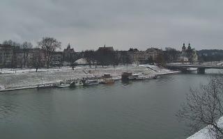Kraków widok na Most Grunwaldzki - 31-01-2026 09:31
