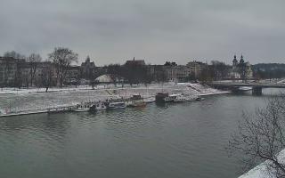 Kraków widok na Most Grunwaldzki - 31-01-2026 09:46