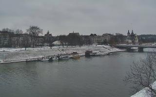 Kraków widok na Most Grunwaldzki - 31-01-2026 09:54