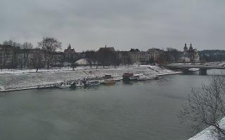 Kraków widok na Most Grunwaldzki - 31-01-2026 10:09
