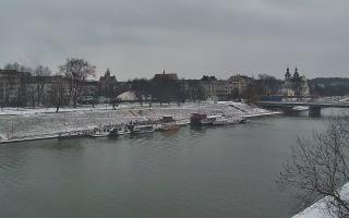 Kraków widok na Most Grunwaldzki - 31-01-2026 10:17