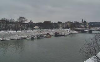 Kraków widok na Most Grunwaldzki - 31-01-2026 10:32