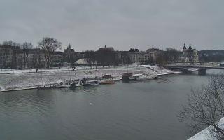Kraków widok na Most Grunwaldzki - 31-01-2026 10:39