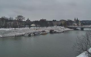 Kraków widok na Most Grunwaldzki - 31-01-2026 10:47