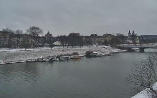 Kraków widok na Most Grunwaldzki - 31-01-2026 11:02