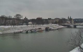 Kraków widok na Most Grunwaldzki - 31-01-2026 11:17