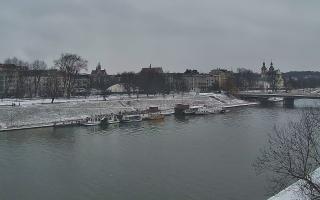 Kraków widok na Most Grunwaldzki - 31-01-2026 11:48
