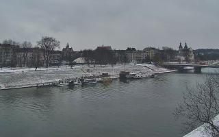 Kraków widok na Most Grunwaldzki - 31-01-2026 11:55