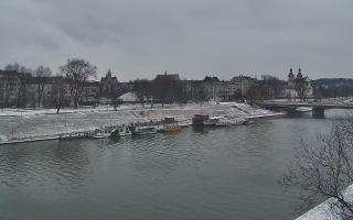 Kraków widok na Most Grunwaldzki - 31-01-2026 12:03