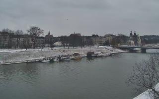 Kraków widok na Most Grunwaldzki - 31-01-2026 12:10