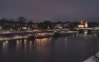 Kraków widok na Most Grunwaldzki - 01-02-2026 16:00