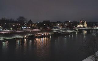 Kraków widok na Most Grunwaldzki - 01-02-2026 16:08