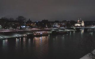 Kraków widok na Most Grunwaldzki - 01-02-2026 16:23