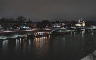 Kraków widok na Most Grunwaldzki - 01-02-2026 16:38