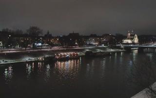 Kraków widok na Most Grunwaldzki - 01-02-2026 16:53
