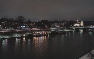 Kraków widok na Most Grunwaldzki - 01-02-2026 17:09