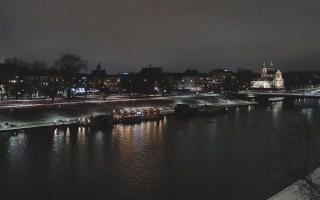 Kraków widok na Most Grunwaldzki - 01-02-2026 17:24