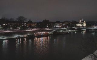 Kraków widok na Most Grunwaldzki - 01-02-2026 19:02