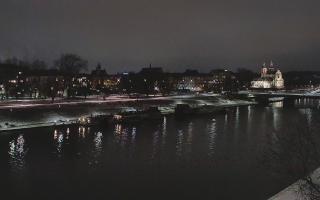 Kraków widok na Most Grunwaldzki - 01-02-2026 19:56