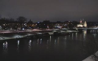 Kraków widok na Most Grunwaldzki - 01-02-2026 20:11
