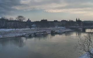 Kraków widok na Most Grunwaldzki - 02-02-2026 08:50