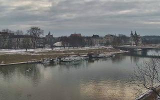 Kraków widok na Most Grunwaldzki - 22-02-2026 06:22