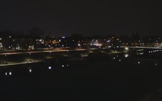Kraków widok na Most Grunwaldzki - 10-03-2026 22:30