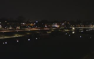 Kraków widok na Most Grunwaldzki - 10-03-2026 22:45