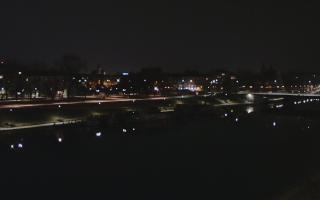 Kraków widok na Most Grunwaldzki - 10-03-2026 22:53