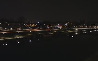 Kraków widok na Most Grunwaldzki - 10-03-2026 23:00