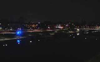 Kraków widok na Most Grunwaldzki - 10-03-2026 23:15