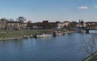 Kraków widok na Most Grunwaldzki - 15-03-2026 13:57