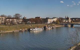 Kraków widok na Most Grunwaldzki - 15-03-2026 14:04