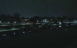 Kraków widok na Most Grunwaldzki - 17-03-2026 02:15