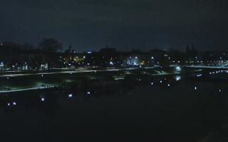 Kraków widok na Most Grunwaldzki - 17-03-2026 02:23