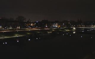 Kraków widok na Most Grunwaldzki - 17-03-2026 02:45
