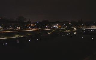 Kraków widok na Most Grunwaldzki - 17-03-2026 03:31